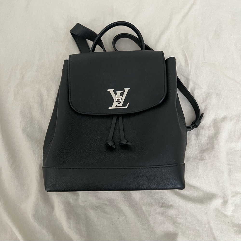 Louis Vuitton Black Lockme Backpack